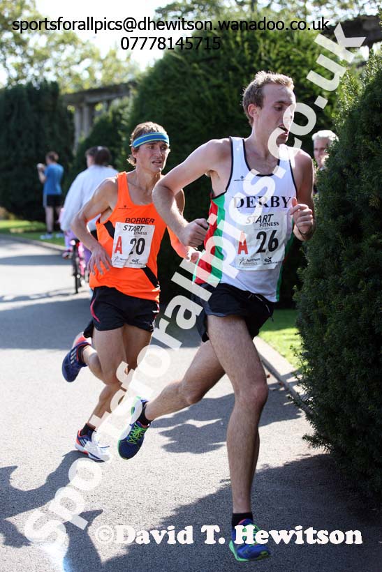 Senior men, Northern Road Relays, Blackpool. Photo: David T. Hewitson/Sports for All Pics